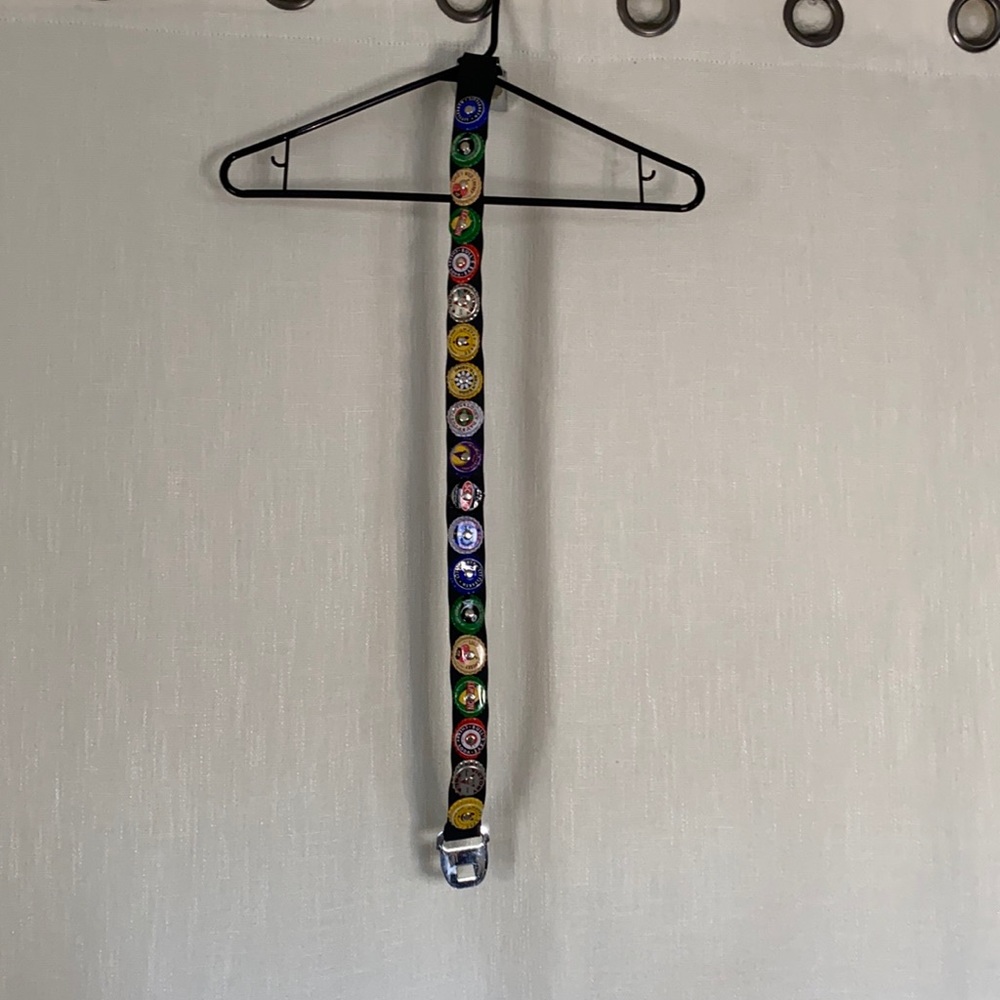 Bottle cap belt